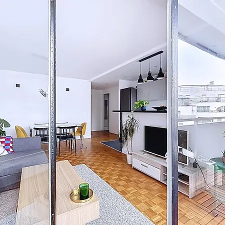 Lovely Quiet Flat Near Bnf & Seine Apartment *
